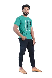 BUY IN BUDGET Men's Cotton Round Neck With Half Sleeve Casual T-shirt-thumb3