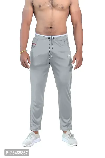 BUY IN BUDGET Men's Cotton Regular Fit Stretchable Athletic Loose Track Pants With Side Pockets-thumb0