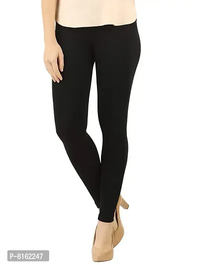 "FITG18 Women's Slim Fit Jeggings (Black , 28-34 Inch)"-thumb0