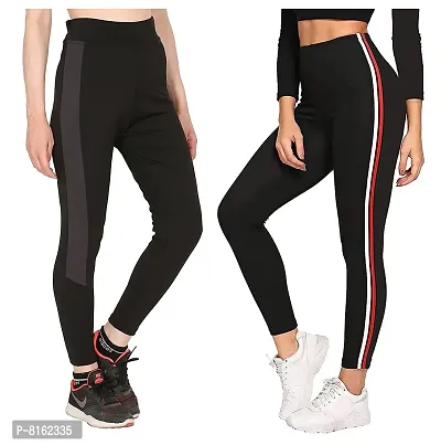 Buy DIAZ Gym wear Ankle Length Stretchable Side Pocket Tights / Sports  Leggings / Sports Fitness Yoga Track Pants for Girls & Women Colour Black Size  M Online at Best Prices in