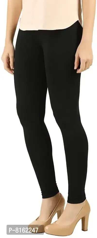 "FITG18 Women's Slim Fit Jeggings (Black , 28-34 Inch)"-thumb2