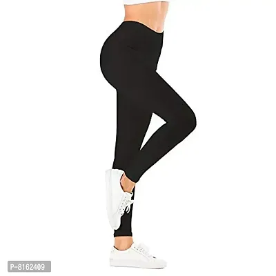 FITG18® Women Yoga Track Pants | Stretchable Sports Tights | Track Pants  for Women | Stretchable Sports Tights Track Pant (Pack of 2-Free Size 28-34