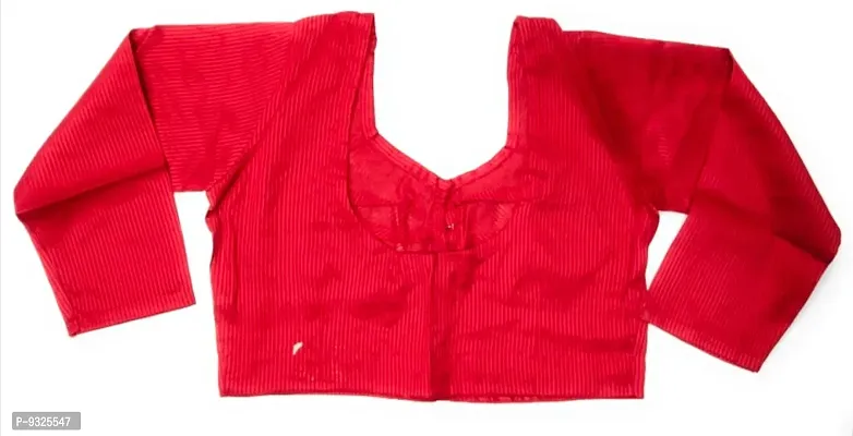 Strip RED Blouse (34)