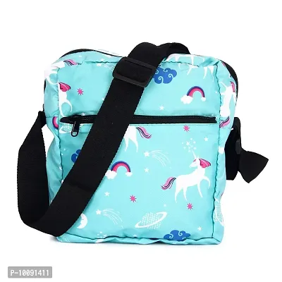 Solid Attire Polyester Printed Waterproof Backpack | School Bag | College Bag | Casual Backpack For Boys and Girls (Set Of 3 Bags) (Ocean Green)-thumb4