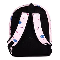 Solid Attire Polyester Printed Waterproof Backpack | School Bag | College Bag | Casual Backpack For Boys and Girls (Set Of 3 Bags) (Pink)-thumb3