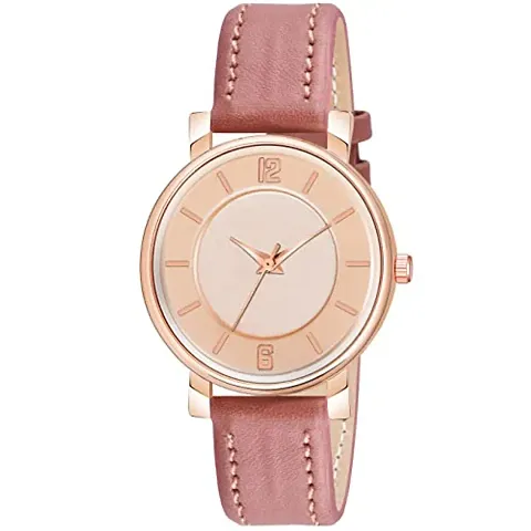 KIARVI GALLERY Analogue 6 to 12 Antique Dial Designer Leather Strap Women's and Girl's Watch