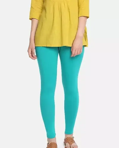 Fabulous Blend Solid Leggings For Women