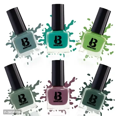 Fancy Nail Polish Set - 30 ml (Set of 6)-thumb0