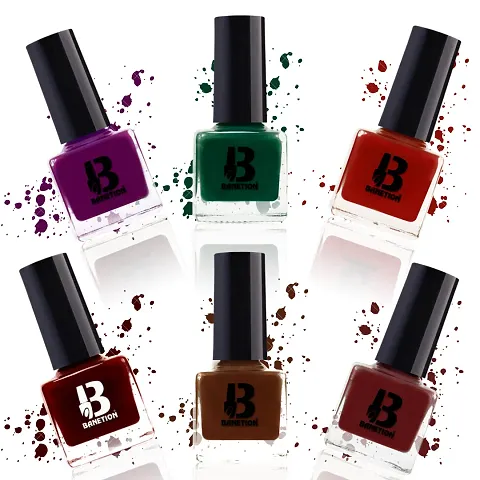 Fancy Nail Polish Set - 30 ml (Set of 6)