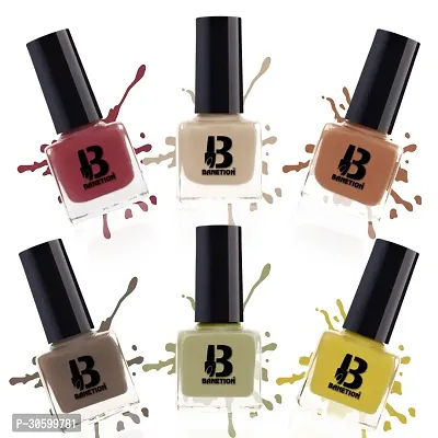 Fancy Nail Polish Set - 30 ml (Set of 6)