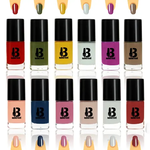 Fancy Nail Polish Set - 96 ml - Set of 12