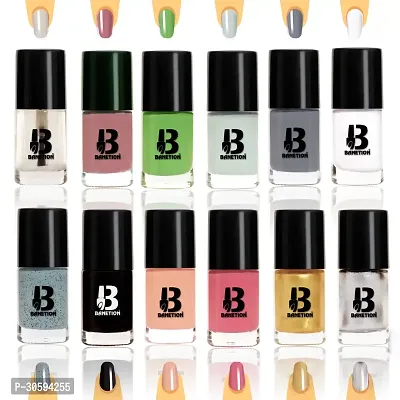 Fancy Nail Polish Set - 96 ml - Set of 12