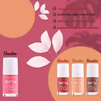 Banetion Non UV Gel Finish Nail Polish 9ml Pack of 4-thumb1