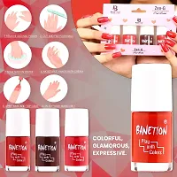 Banetion Non UV Gel Finish Nail Polish 9ml Pack of 4-thumb2