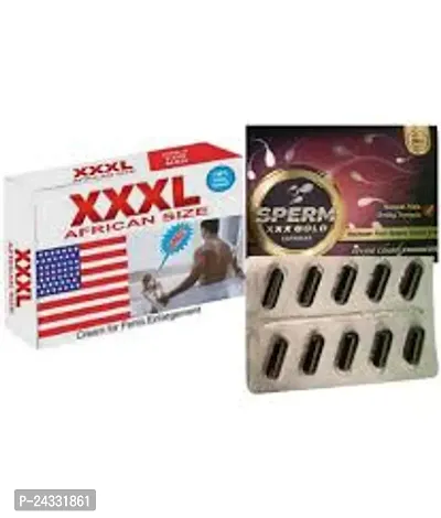 XXXL AFRICAN SIZE CREAM  AND SPREAM XXX GOLD CAPSULES-thumb0