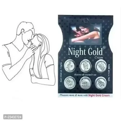 Night Gold Cream For Mern  (black, 9 g)-thumb5