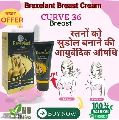 Brexelant Breast Enlargement Cream  For Tigher, Bigger  Firmer Breasts ( pack of 3 pes )-thumb5