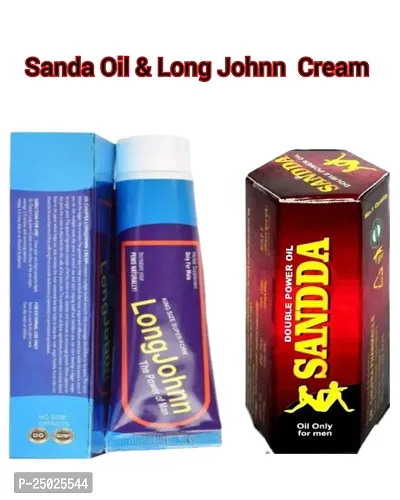 Long Johnn Cream  Sandda Oil ( Pack OF 2 )