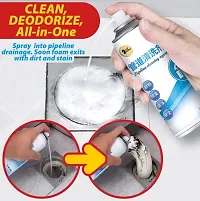 Pipe Dredge Deodorant Quick Foaming Toilet Cleaner spray For Toilet Pipeline-thumb4