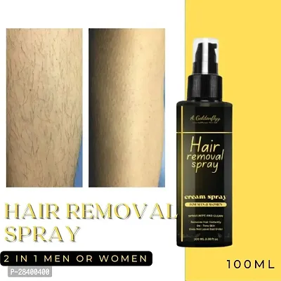 Natural Hair Removal Spray For Unisex - 100ML-thumb0