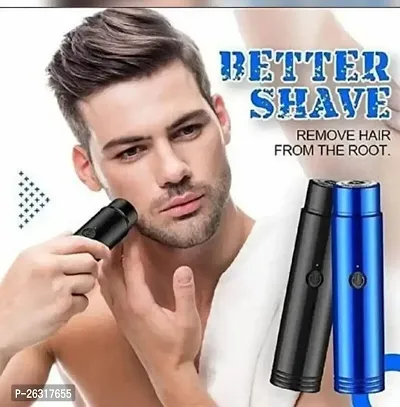 Trendy Styler Mini Portable Electric Shaver for Men  Girls Wet and Dry Use and Low-Noise (Electric Razor-3)-thumb5