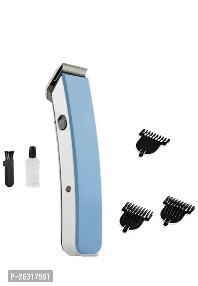 Trendy Styler Trimmer NS-216 Rechargeable Cordless Men Trimmer Shaver Machine for Beard  Hair Styling For Men With 3 Clips (Sky)-thumb0