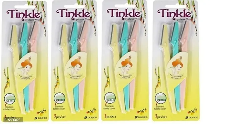 All New Tinkle Razor For Hair Removal ( pack of 4 )