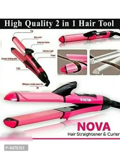 All New  2in 1 Hair Straighter (PAck of 1)