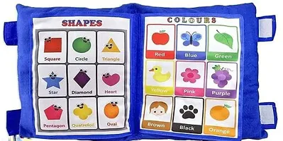 Baby Digital Printed Cotton Educational Alphabet Learning Soft Pillow Cushion Book-thumb1
