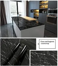 Black Marble Kitchen Wallpaper Sticker 200 X 60 CM-thumb3