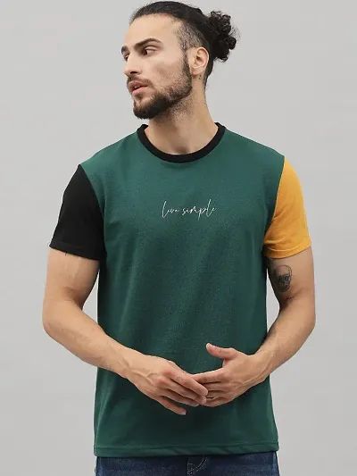 stylogue half sleeves t-shirt for men