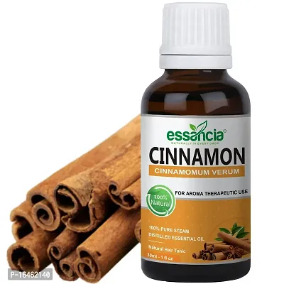 Cinnamon Essential Oil For Hair, Massage, Skin, Face, Body, Soap Making, Lips, Teeth, Diffuser  Aromatherapy. 100% Natural, Undiluted, Pure  Therapeutic Grade Essential Oil.