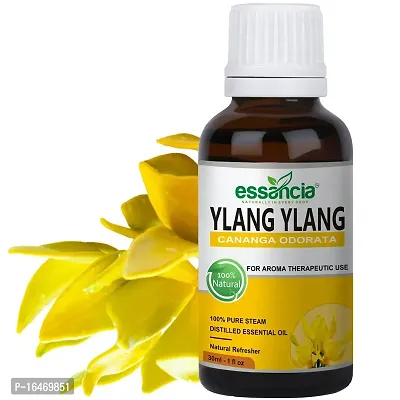 Ylang Ylang Essential Oil For Skin Care, Hair Growth, Immunity, Face, Body, Sleep, Dry Skin, Oily Skin, Diffuser  Aromatherapy. 100% Natural, Undiluted, Pure  Therapeutic Grade Essential Oil.-thumb0