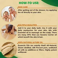 Sesame Carrier Oil For Moisturizing, Pooja, Massage, Dry Skin, Nail  Hair Growth. (Til Ka Tel/Til Oil/Gingelly) 100% Natural, Organic,  Pure Cold Pressed Carrier Oils.-thumb3