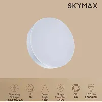 Standard Round Surface Ceiling Panel Led Light Cool Day White 3 Watts Combo,Pack of 2-thumb1