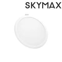 Standard Round Ceiling Conceal slim recessed panel Led Light Warm White 3 Watts Combo,Pack of 2-thumb2