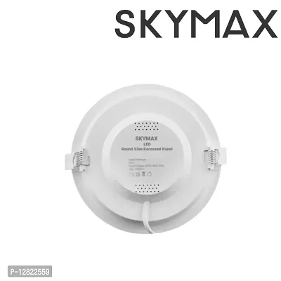 Standard Round Ceiling Conceal slim recessed panel Led Light Warm White 3 Watts Combo,Pack of 2-thumb5