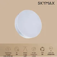 Standard Round Surface Ceiling Panel Led Light Natural White 9 Watts Combo,Pack of 2-thumb1