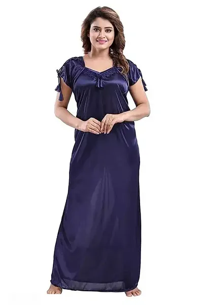 Mashty Women Satin Nighty