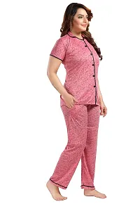 Stylist Cotton Nightdress For Women-thumb1