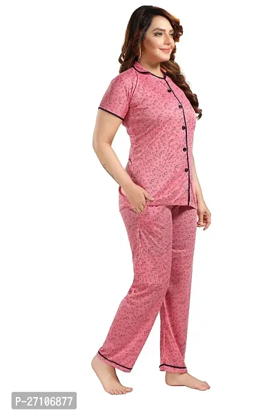 Stylist Cotton Nightdress For Women-thumb2