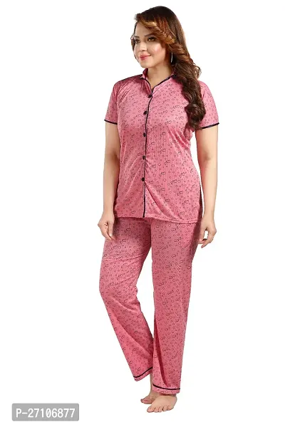 Stylist Cotton Nightdress For Women-thumb3