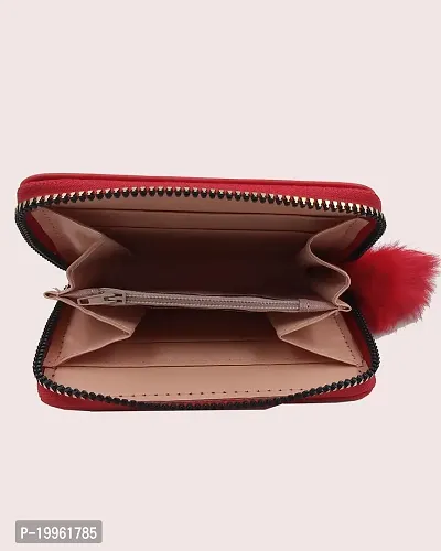 Trendy Women's Mini Shyni Wallet Clutch Purse Card Holder Small Clutches for Womennbsp;(Front desigs may very)-thumb4