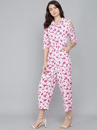 Classy Butterfly Printed Jumpsuit For Women-Jumpsuits For Women-thumb1