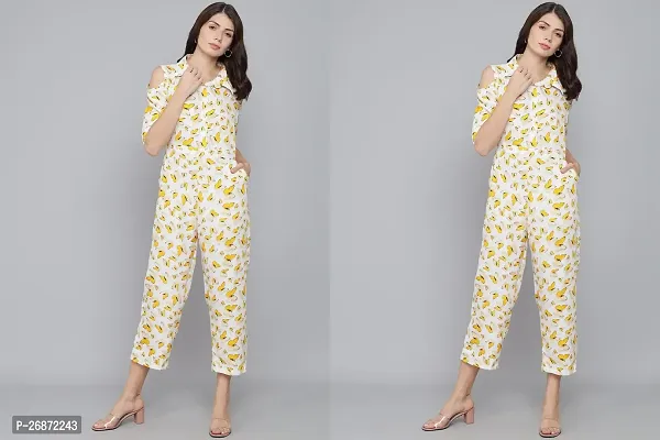Women Butterfly Printed Jumpsuit - Jumpsuit For Women-Pack of 2