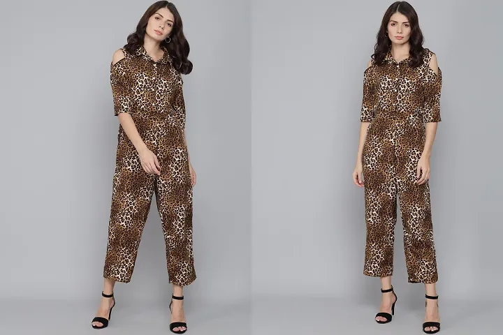 Women Tiger/Leopard Jumpsuit - Jumpsuit For Women Pack of 2