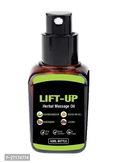 Lift Up Oil Man Pa-nis | Lift Up Massage Oil for Men 100% Pure and Natural Herbal Oil - 50 Ml-thumb0