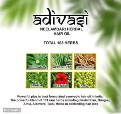 Adivasi Neelambari hair care Adivasi Best hair growth oil 100ML (Pack of 5) Hair Oil  (500 ml)-thumb4