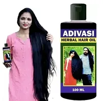 Adivasi Sanjivani Ayurvedic hair Regrowth oil for hair fall control Hair Oil  (100 ml)-thumb1