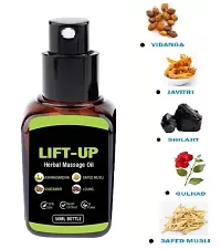 Lift UP Oil Herbal Massage for Men with Ashwagandha, Loung, Safed Musli, Shatawar | Pack of 1-thumb1